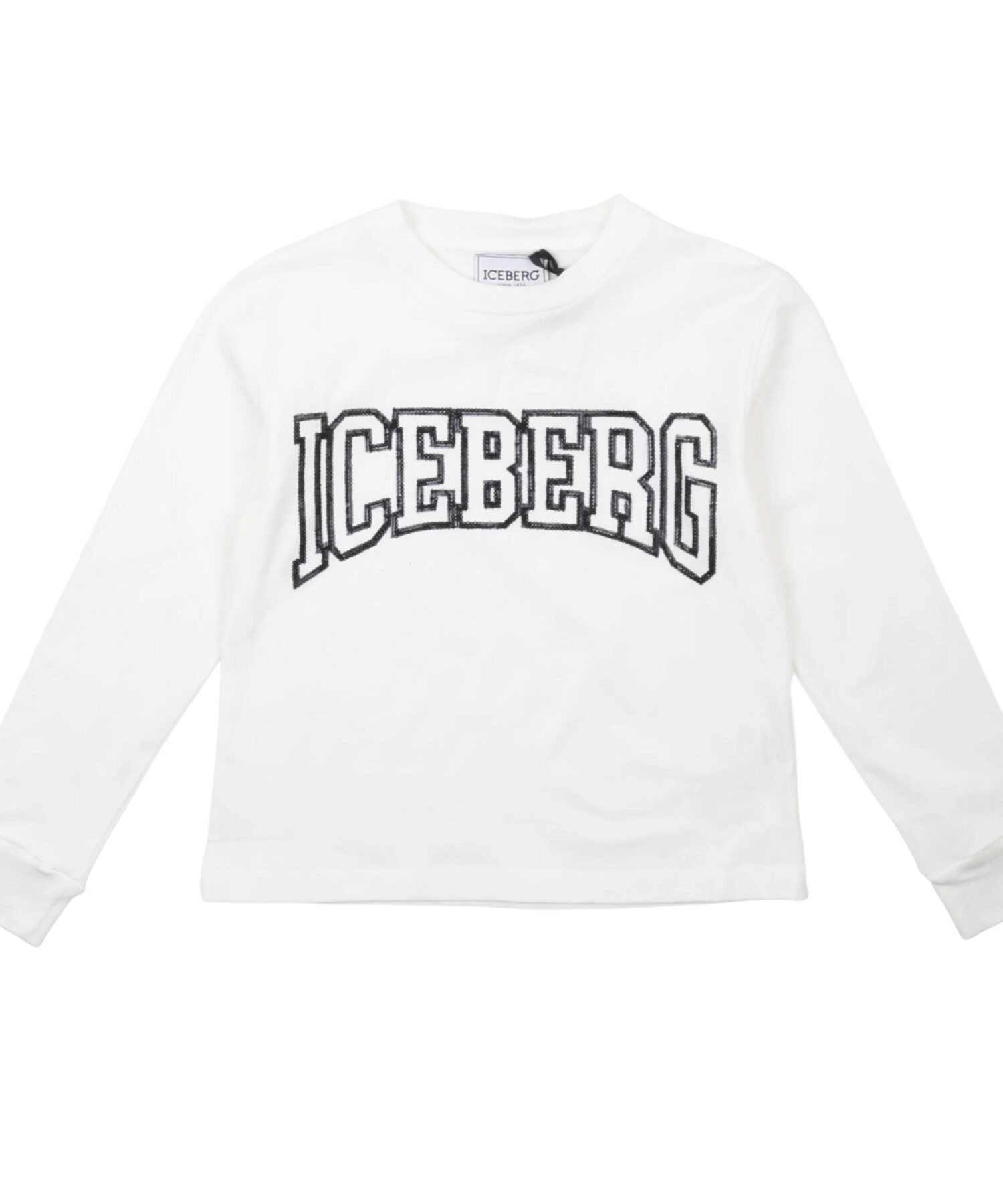 T-Shirt Bambina Iceberg biancopanna