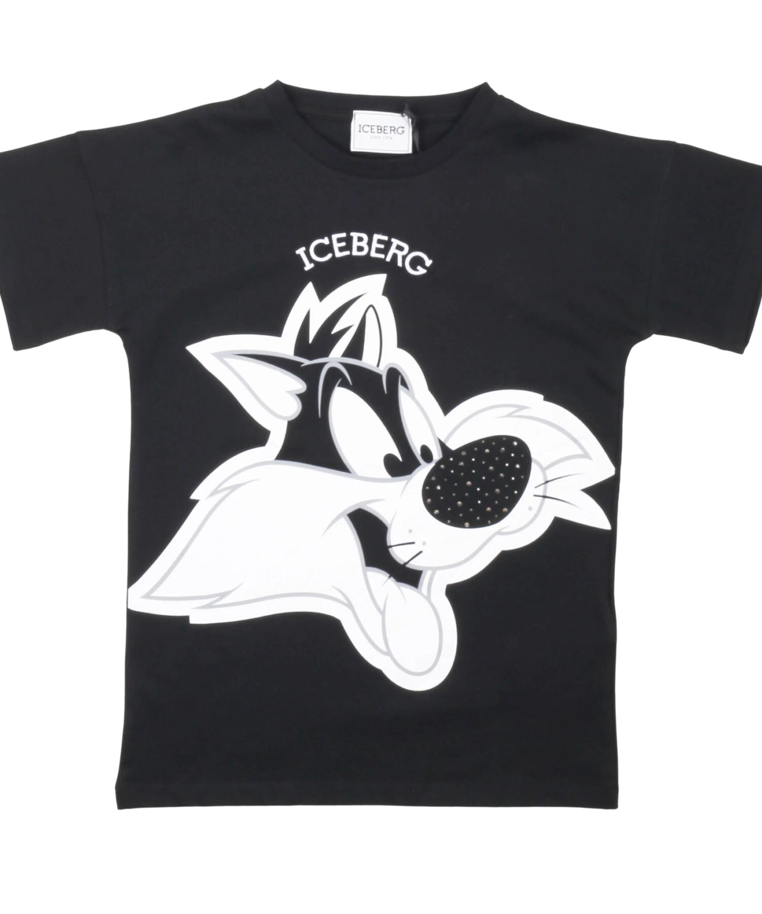 T-Shirt Bambina Iceberg black