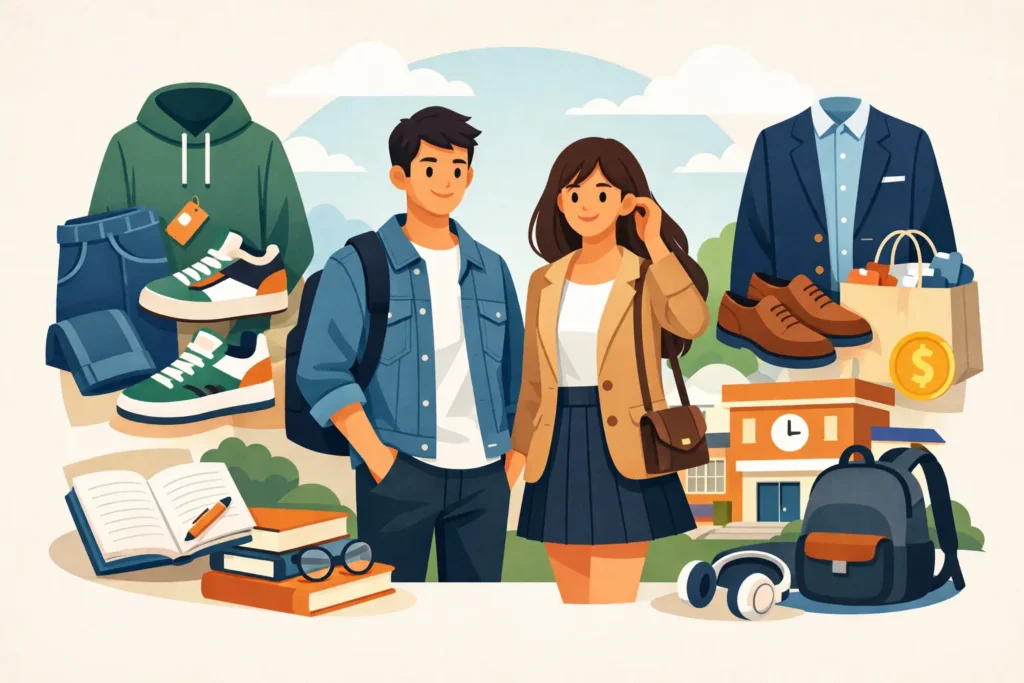 Back to school: vestire bene, spendendo meno