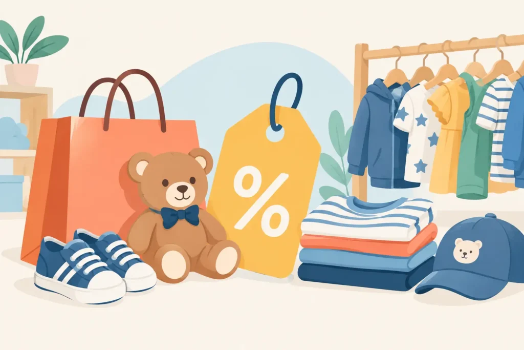 Cosa significa outlet firmato per bambini
