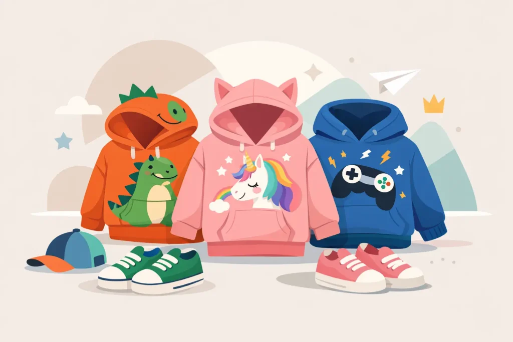 Felpe Top Fun per bambini comode e di stile