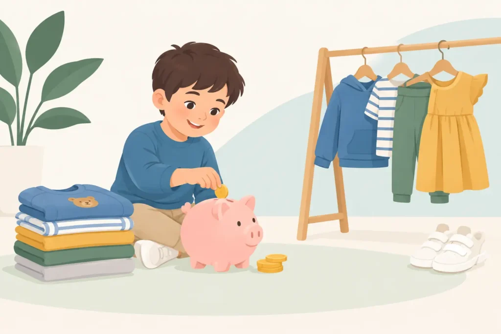 Come risparmiare sui completi per bambini