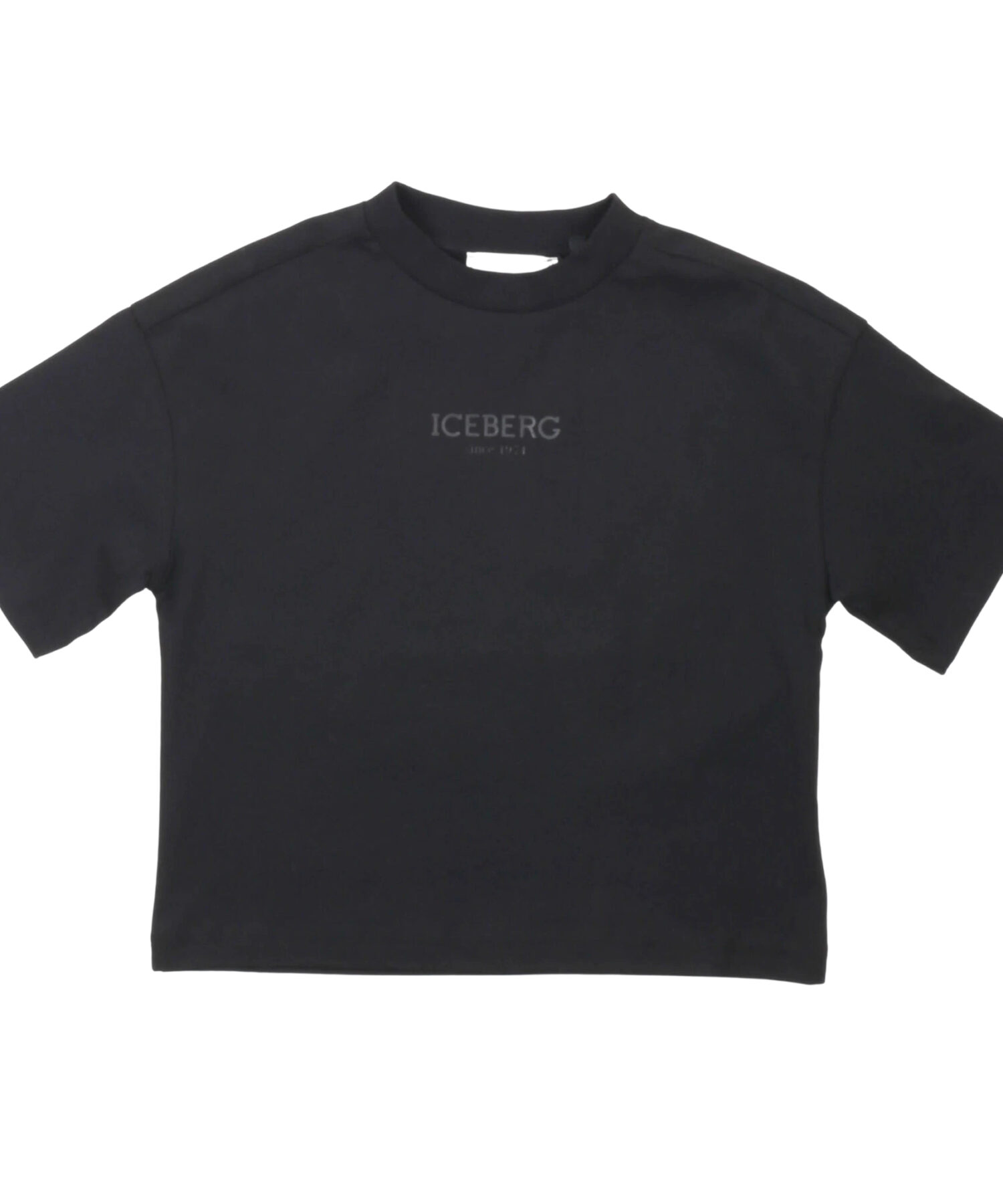 T-Shirt Bambino Iceberg nero