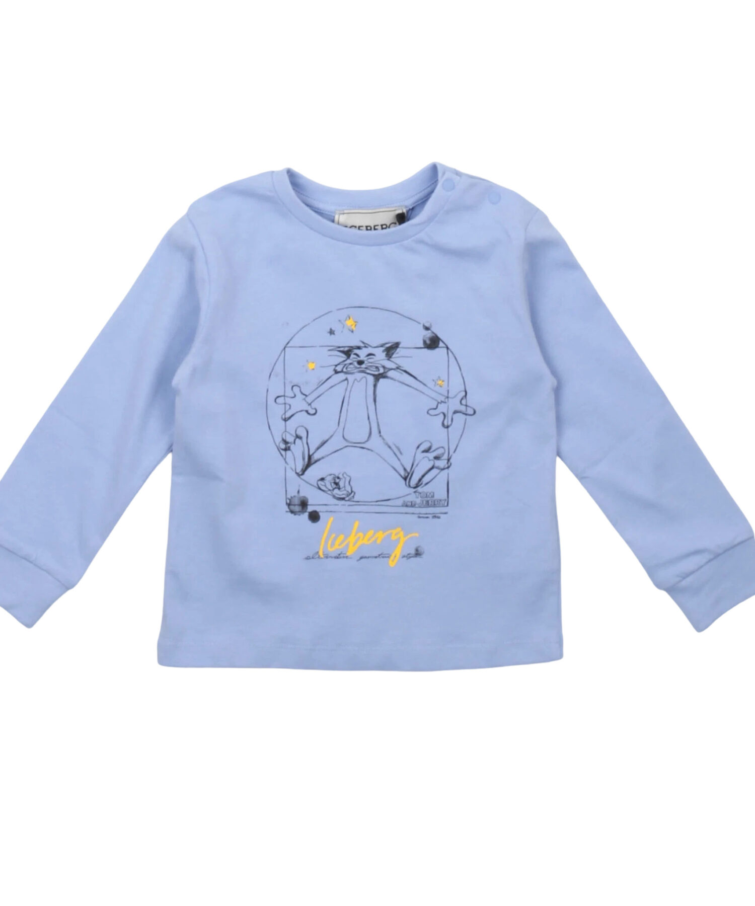 T-Shirt Bambino Iceberg cielo