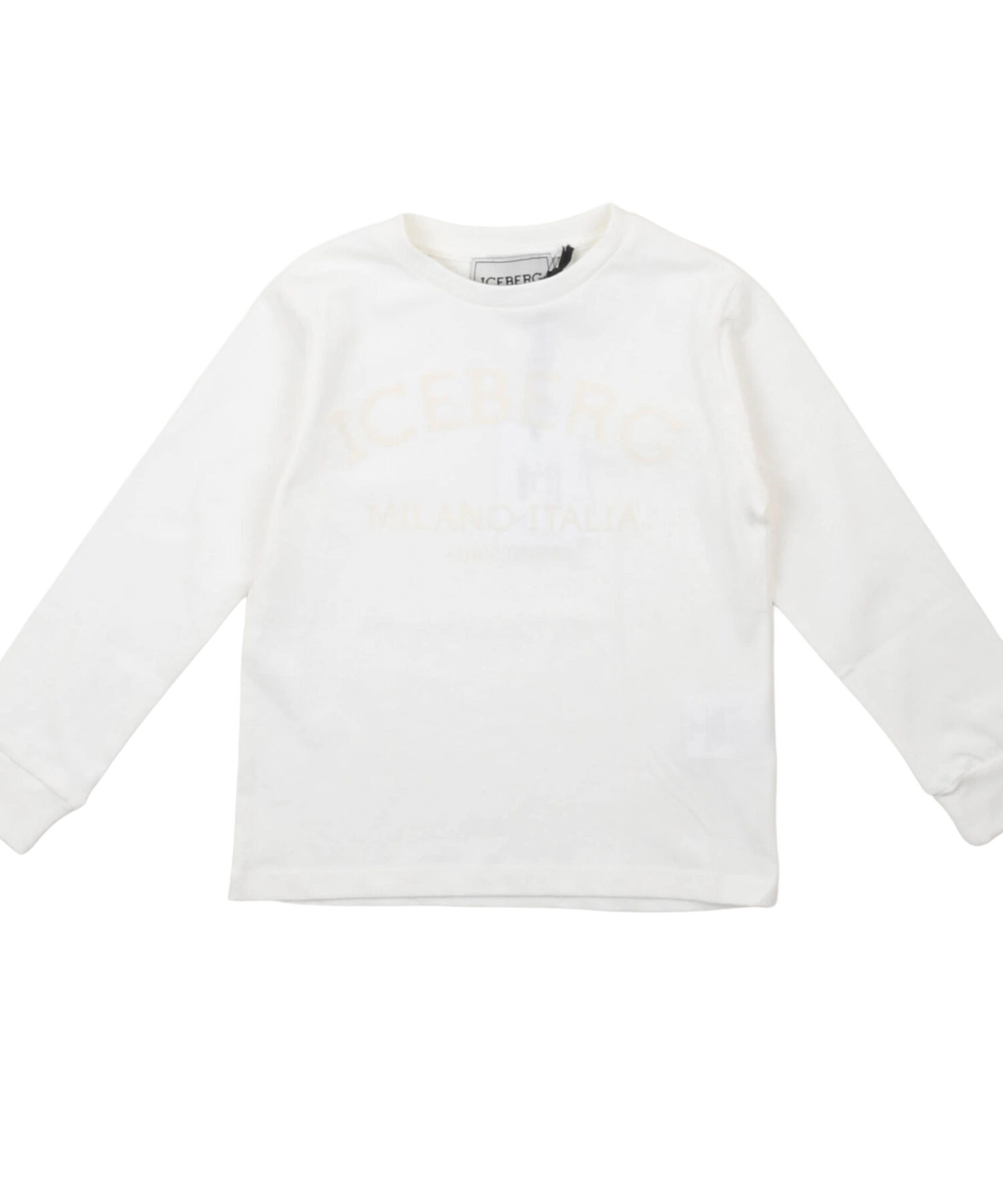T-Shirt Bambino Iceberg biancopanna