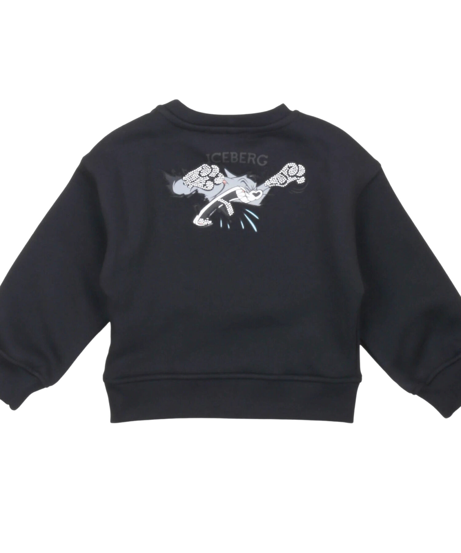 Felpe Bambina Iceberg black - immagine 3