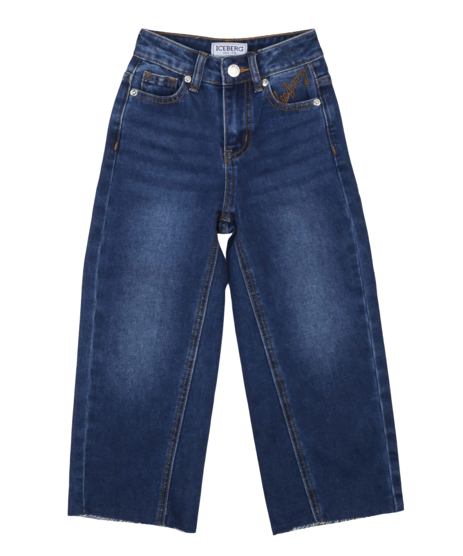 Una visione alternativa di Jeans Bambina Iceberg blue