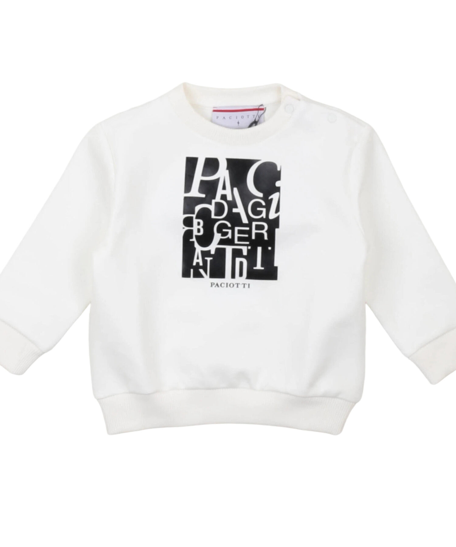 Felpe Bambino Paciotti panna